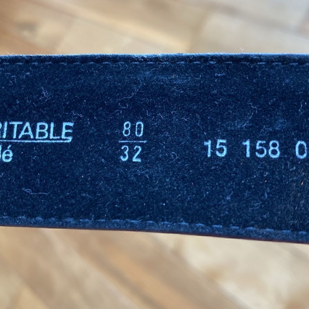 Vintage L’Aiglon leather belt - Picture 5 of 6